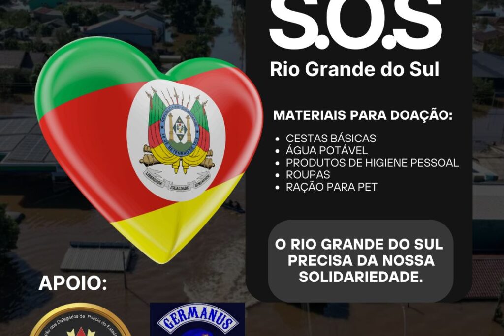 Solidariedade em ação: Adepol-MS e Motoclube Germanus LE unidos para ajudar o Rio Grande do Sul!