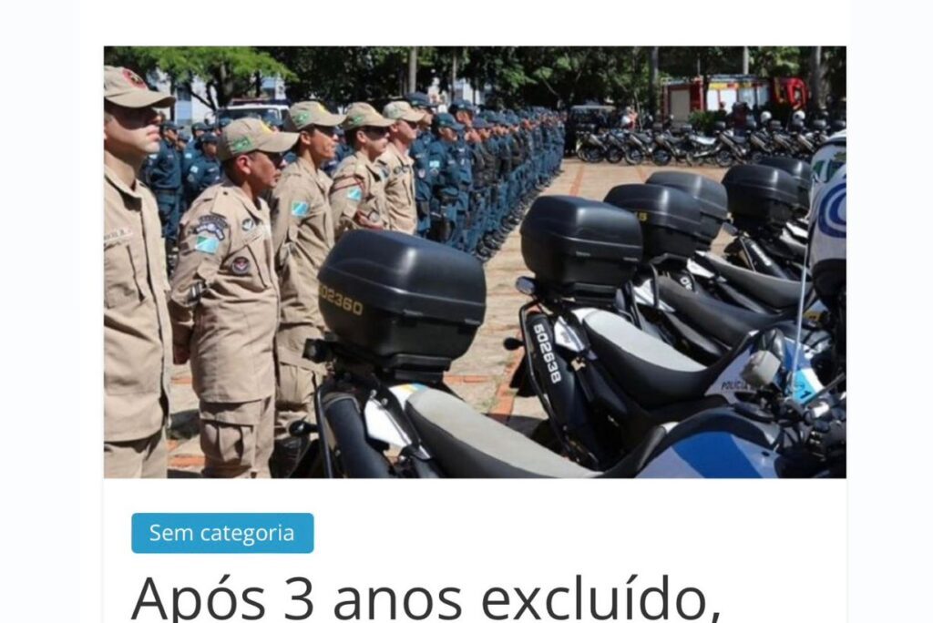 Adepol-MS parabeniza todos os Militares estaduais pela conquista.