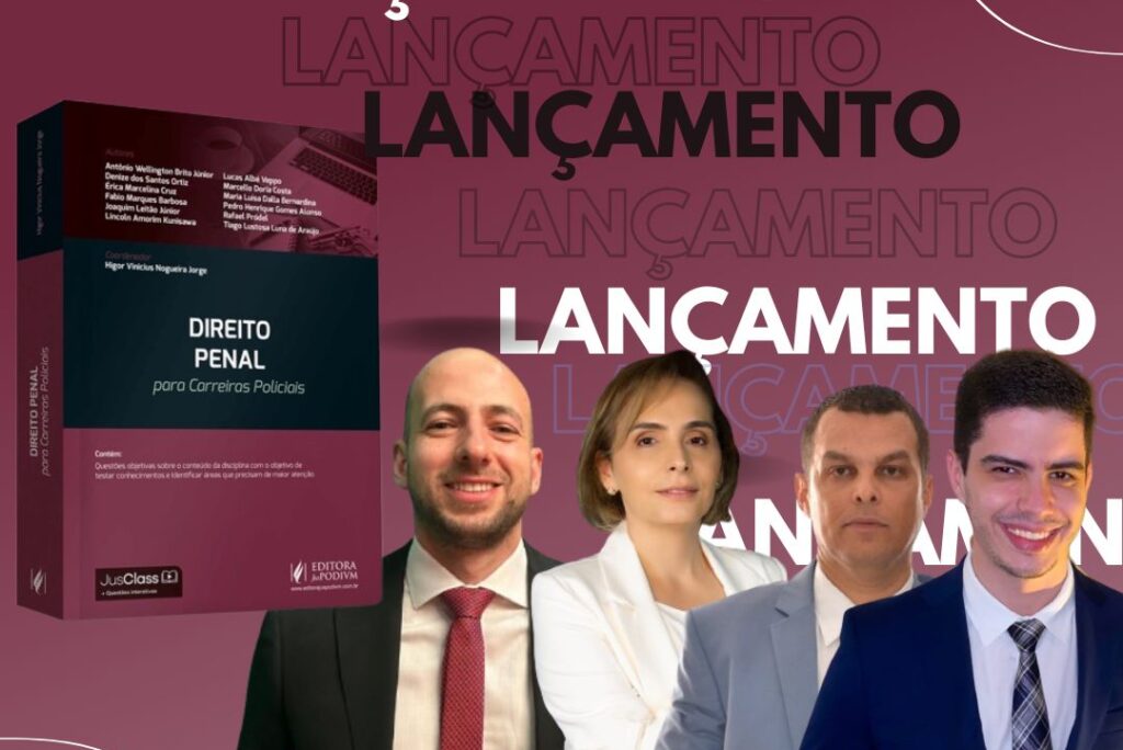 Delegado associado Lucas Veppo é coautor da obra ‘Direito Penal para Carreiras Policiais’