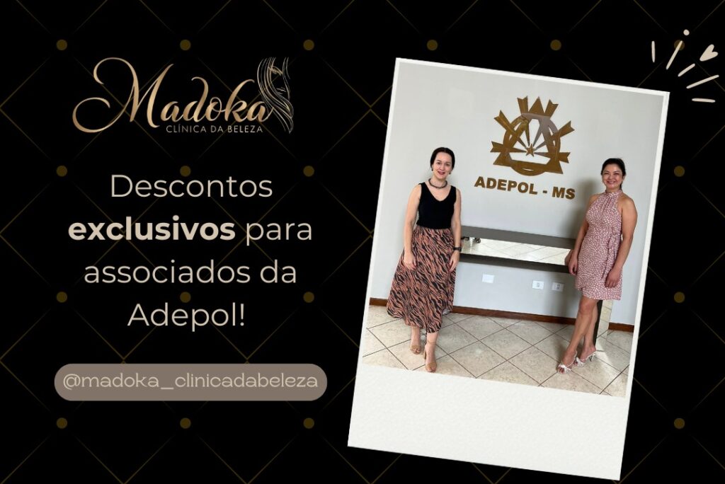 Adepol firma convênio com a Clínica de Beleza Madoka