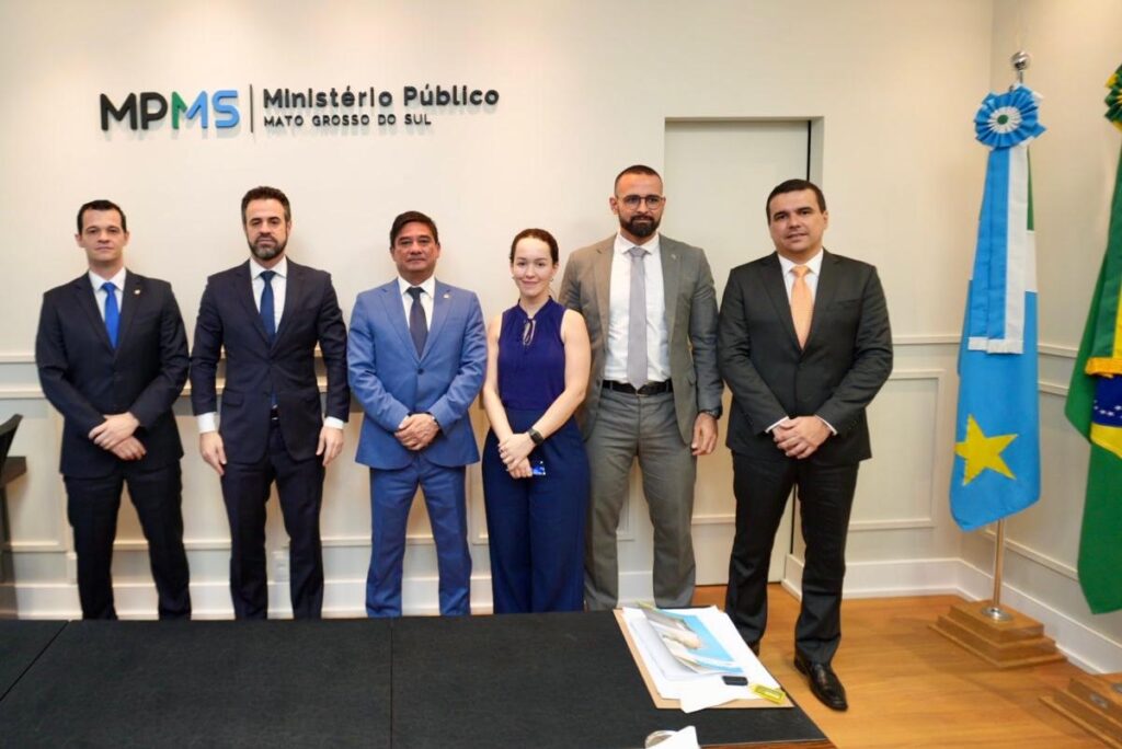 Diretoria da Adepol-MS realiza visita institucional ao Procurador-Geral de Justiça e à ASMMP