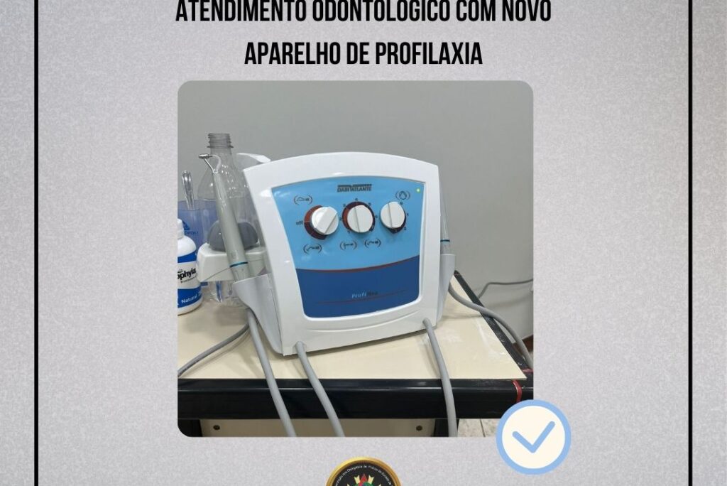 Adepol-MS investe em tecnologia para atendimento odontológico com novo aparelho de profilaxia