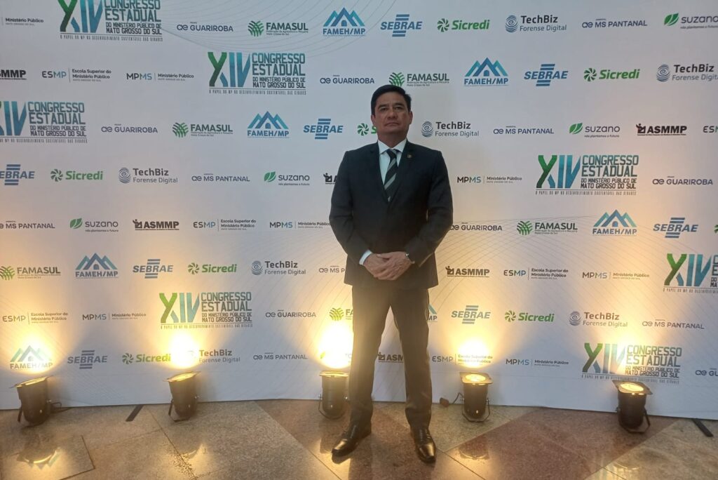 Presidente da Adepol-MS, Delegado André Matsushita, participa do XIV Congresso do Ministério Público