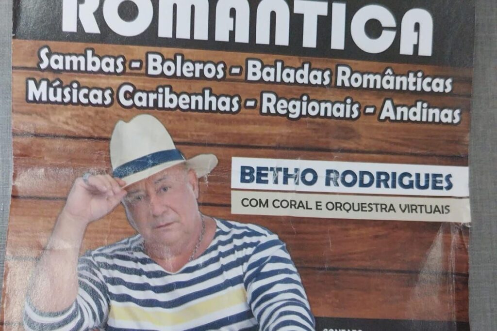 Betho Rodrigues: delegado aposentado e cantor de seresta romântica