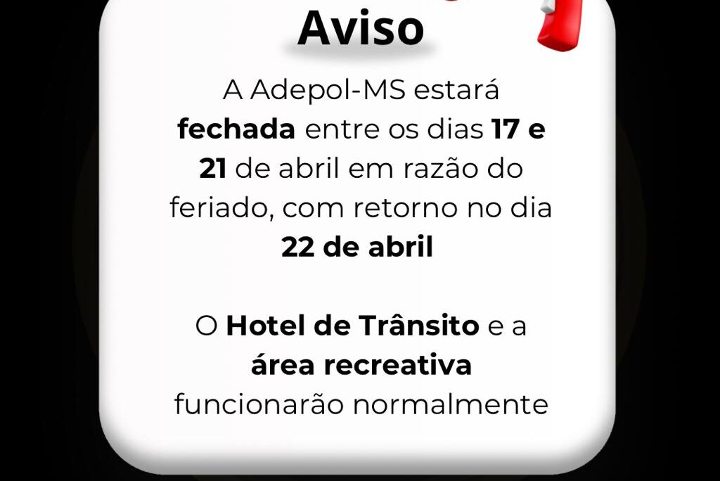 COMUNICADO – FERIADO DE ABRIL