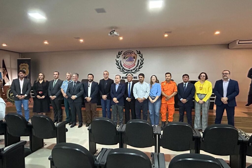 Presidente da Adepol-MS, Delegado André Matsushita, toma posse como membro do CONESP