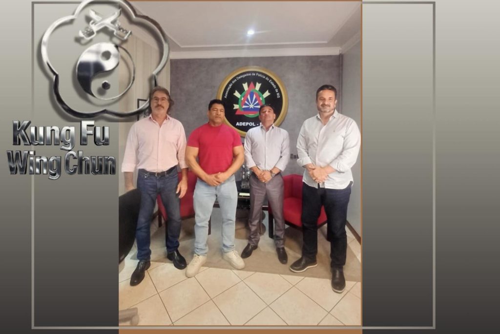 A ADEPOL-MS firma convênio com o representante do Kung Fu Wing Chun