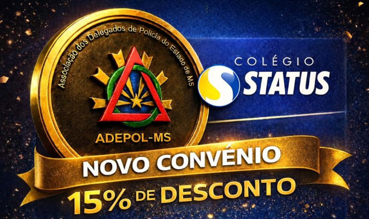 A ADEPOL-MS firma convênio com o Colégio Status